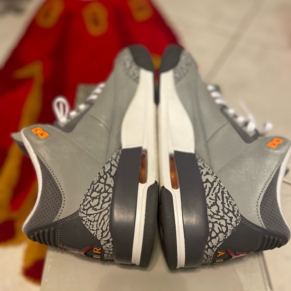 Air Jordan 3 Cool Grey size 10 Brand new with receipt! - Picture 6 of 16